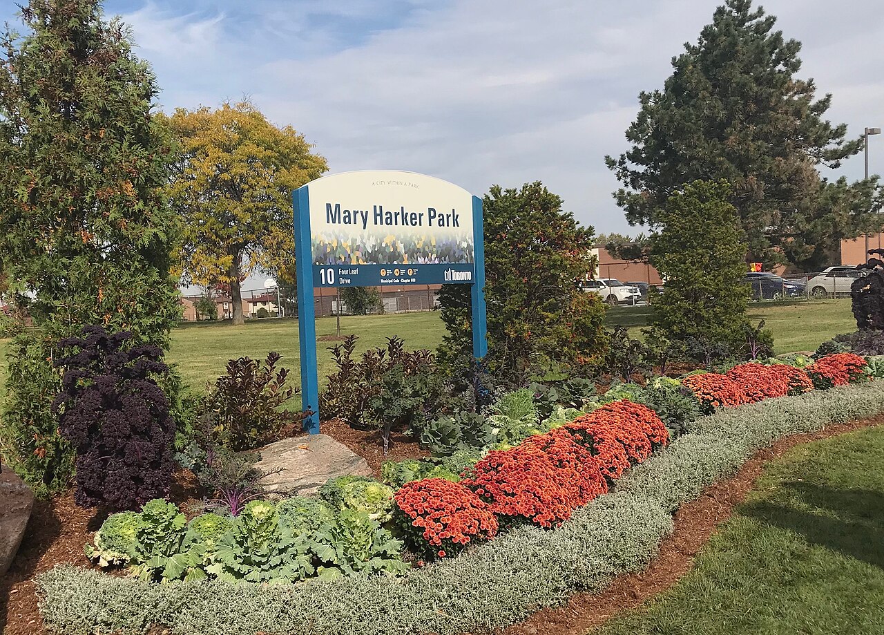 Mary Harker Park, site photograph